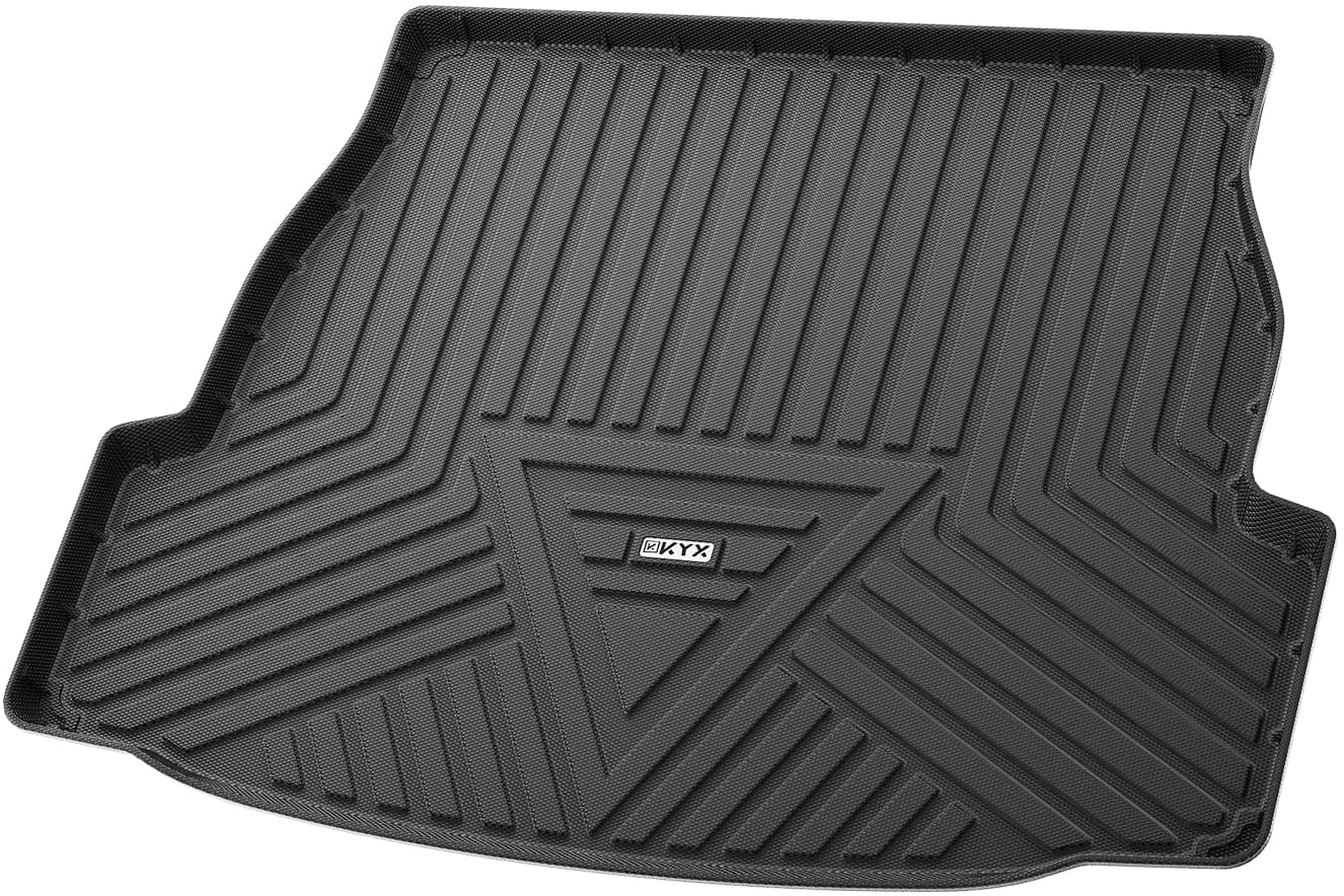 KYX TPE Cargo Liner for 2022 2021 2020 2019 RAV4， All-Weather Protection Custom Fit Rear Trunk Mat