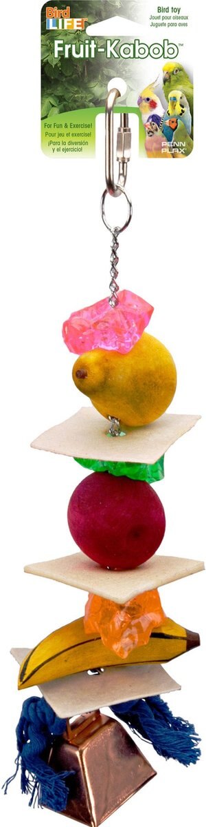 Penn-Plax Bird Life Fruit Kabob Bird Toy