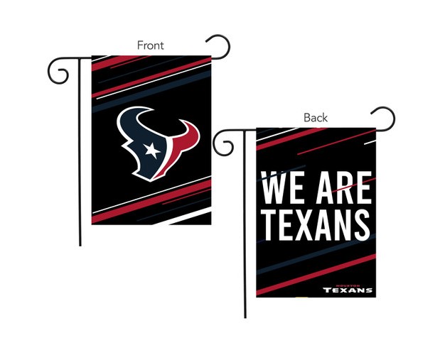 Briarwood Lane Houston Texans Slogan Garden Flag Nfl Licensed 12