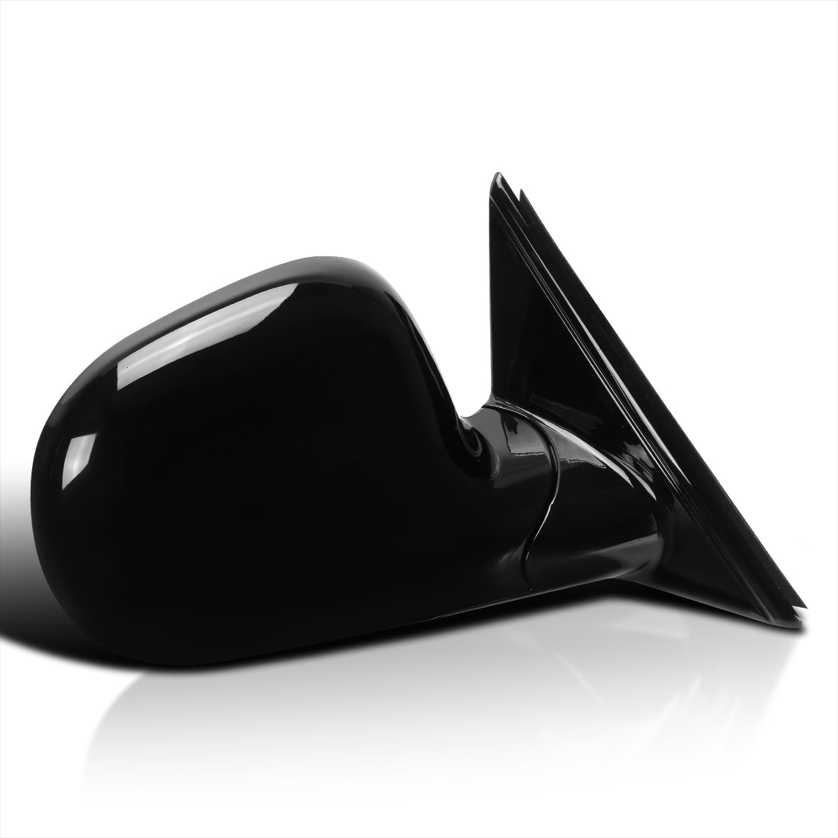 Spec-D Tuning Glossy Black Right Side Manual Side Mirrors Compatible with Chevrolet Chevy S10 1994-2001