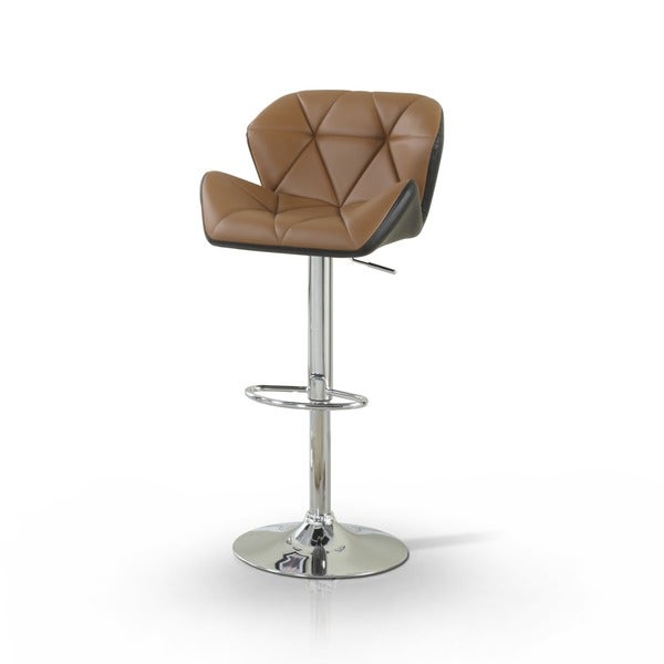 Furniture of America Dimone Modern Adjustable Swivel Barstool