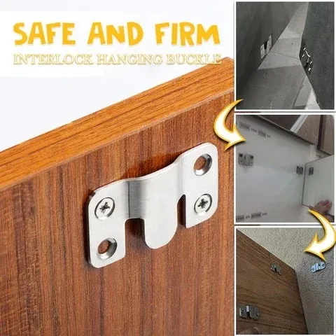 (🎉2023 New Year Promotion - Save 49%)Stainless Steel Interlock Hang