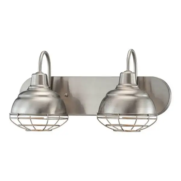 Millennium Lighting Neo-Industrial 2 Light Bathroom Vanity Fixture