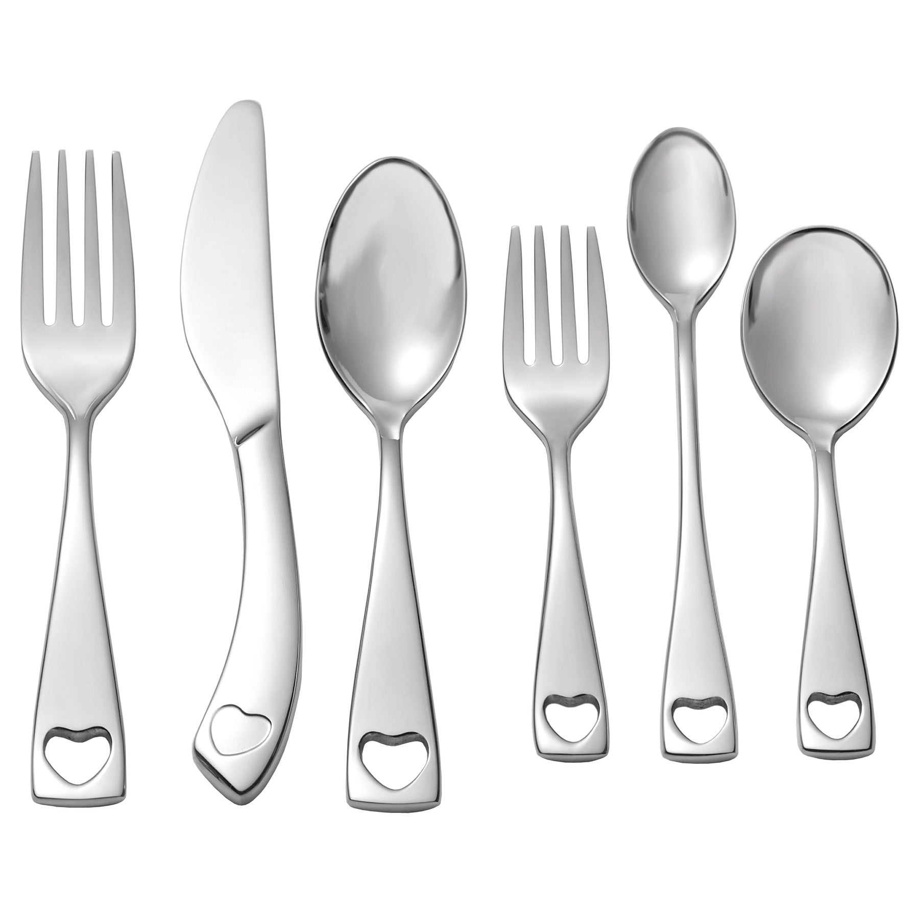 Little Love 6 Piece Fine Flatware Progress Set