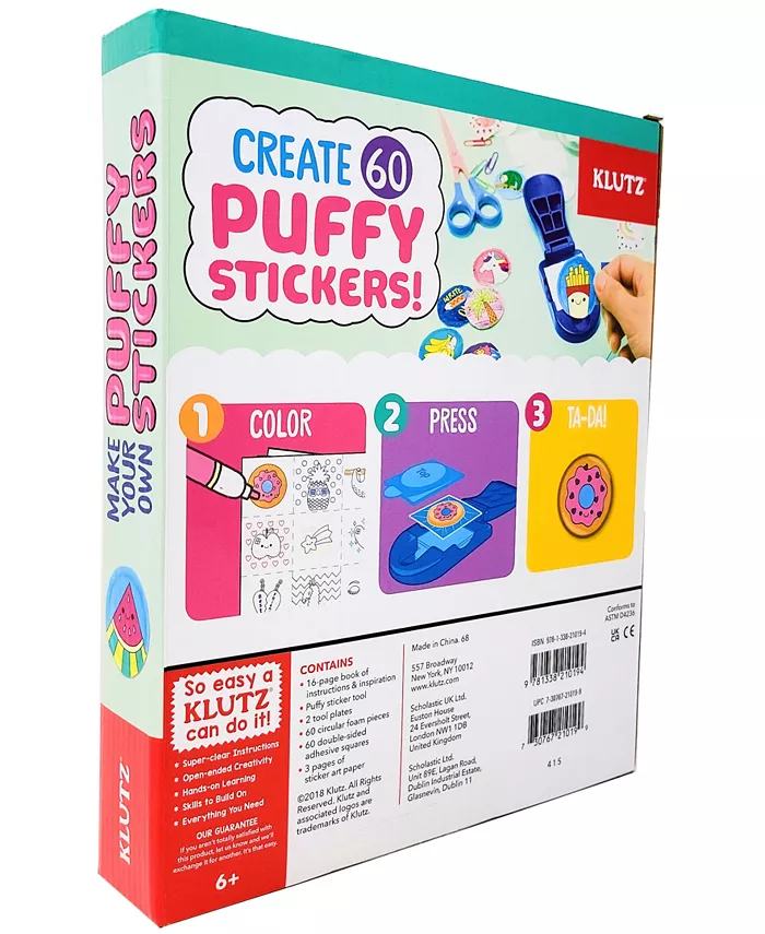 Klutz Make Your Own Puffy Stickers