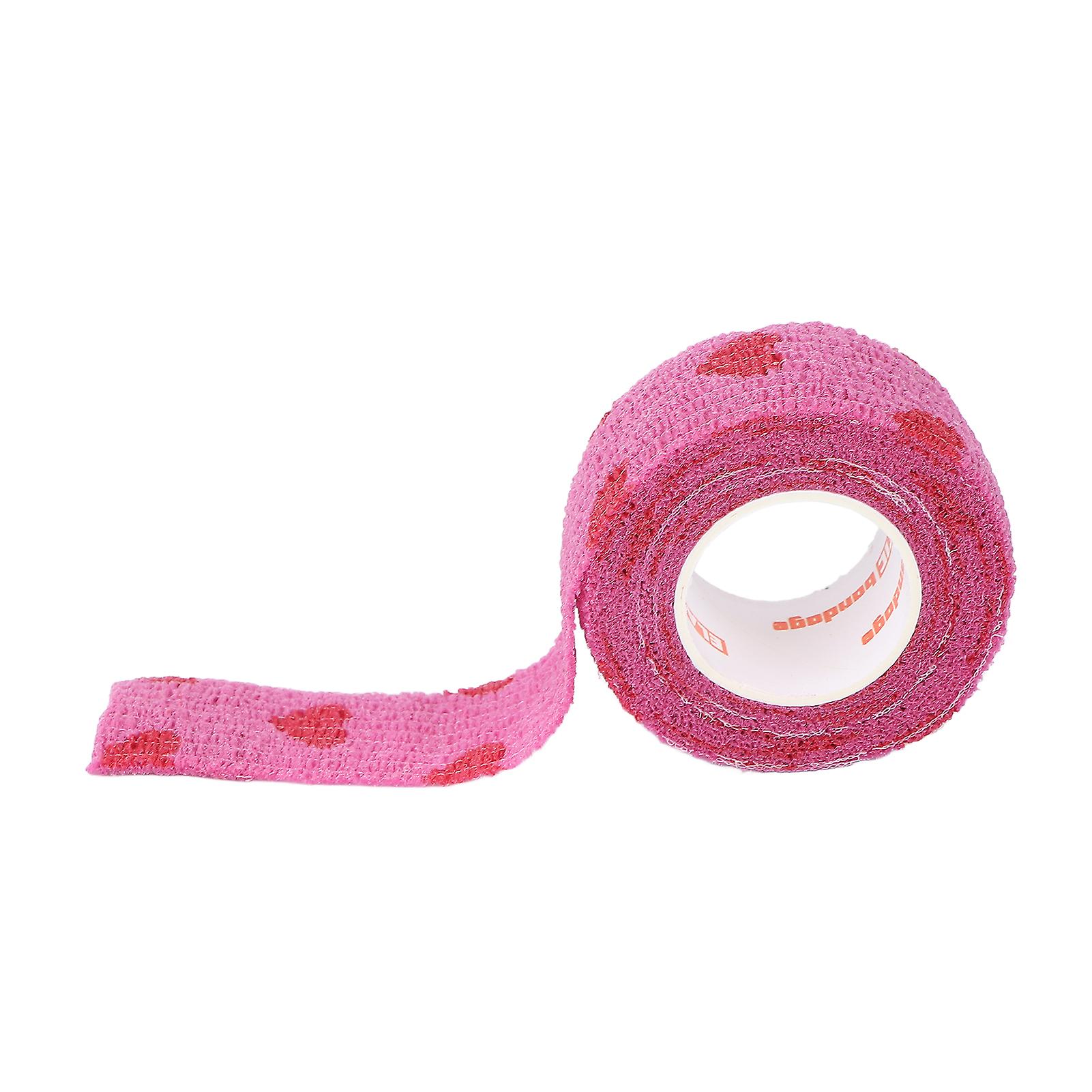 Self Adhesive Bandage Finger Tape Elastic 0.98 Inches X 2.18 Yards Self Adherent Atheletic Finger Bandage Wrap For Sports