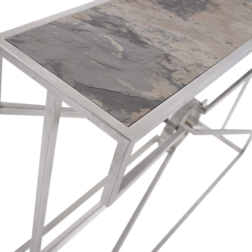 Mason Console Table   Contemporary   Console Tables   by HedgeApple  Houzz