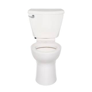 American Standard Cadet 3 Powerwash Tall Height 10 in. Rough 2-Piece 1.6 GPF Single Flush Elongated Toilet in White Seat not Included 270AB001.020