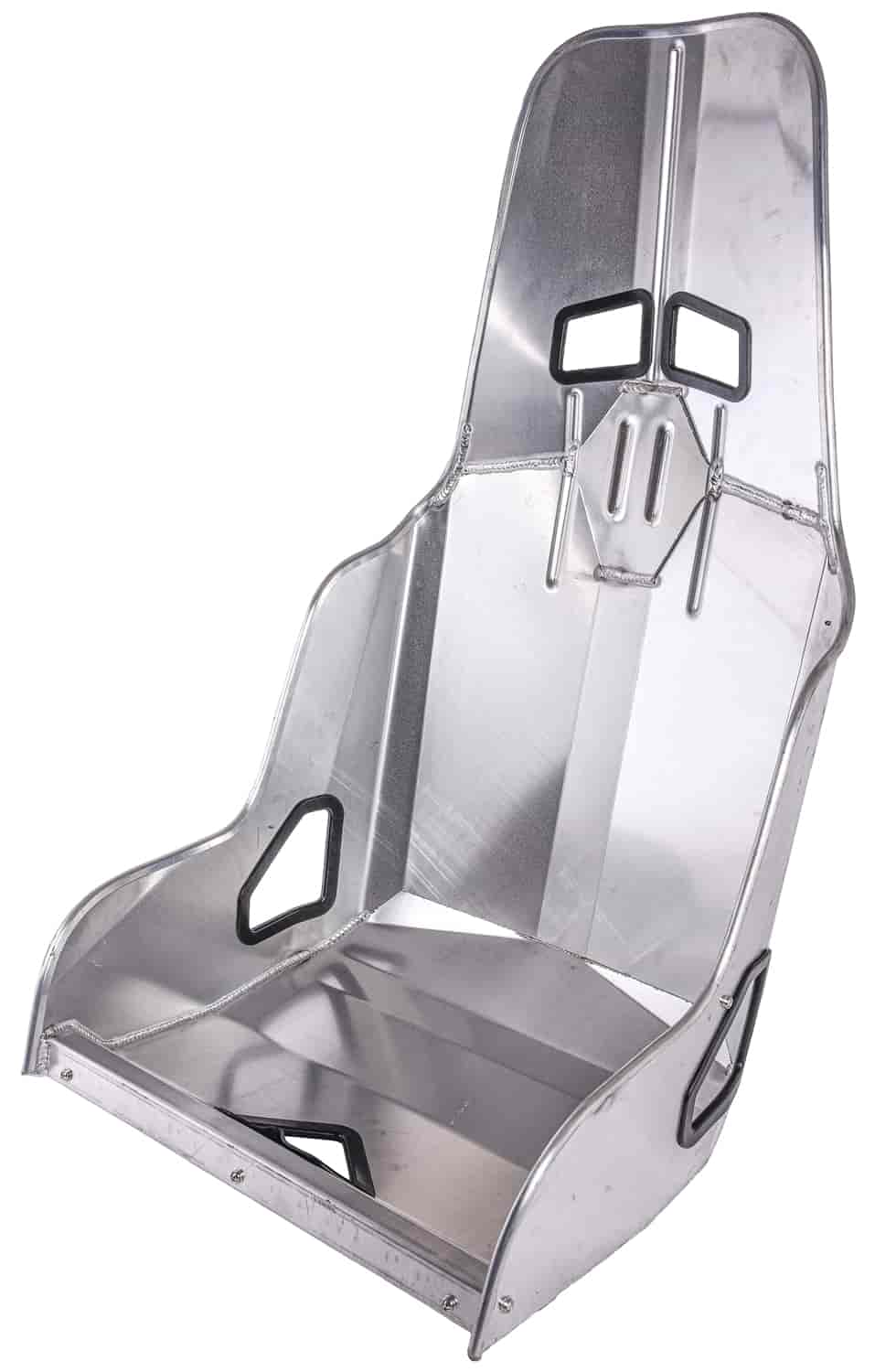 JEGS 702263 Aluminum Racing Seat 20 in. Hip Width 18 degree Layback Tubular Roll