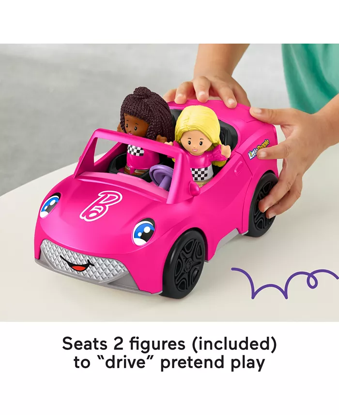 Fisher Price Barbie Convertible by Little People Set