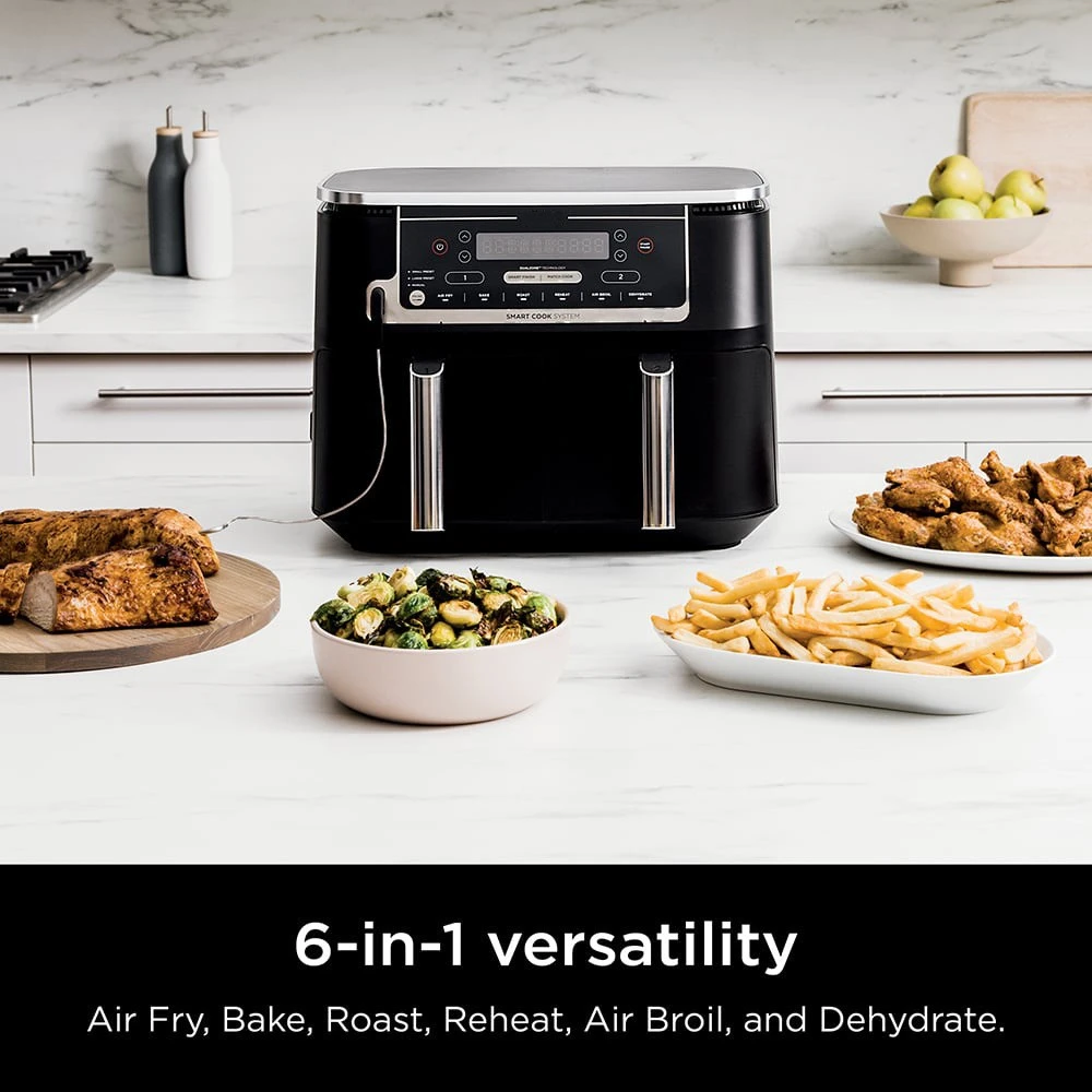 Clearance Sale - Air Fryer with 2 Independent Frying Baskets