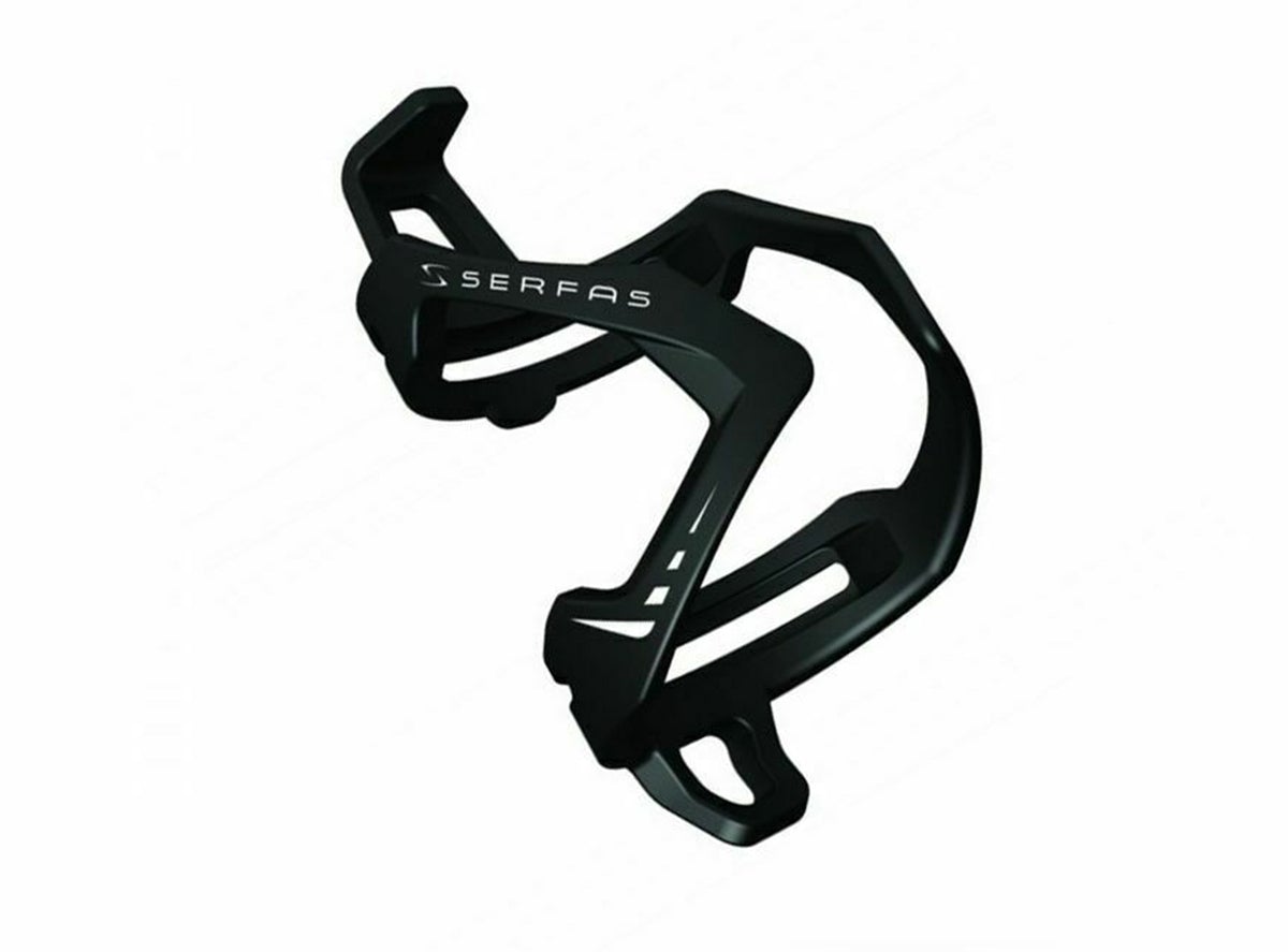 Serfas Switch-Hitter Nylon Water Bottle Cage - Matt Black