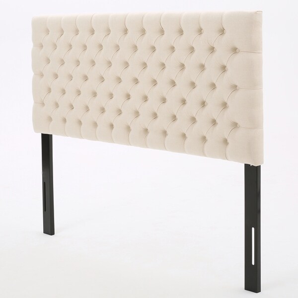 Jezebel Adjustable Full/Queen Tufted Headboard by Christopher Knight Home - - 8614388