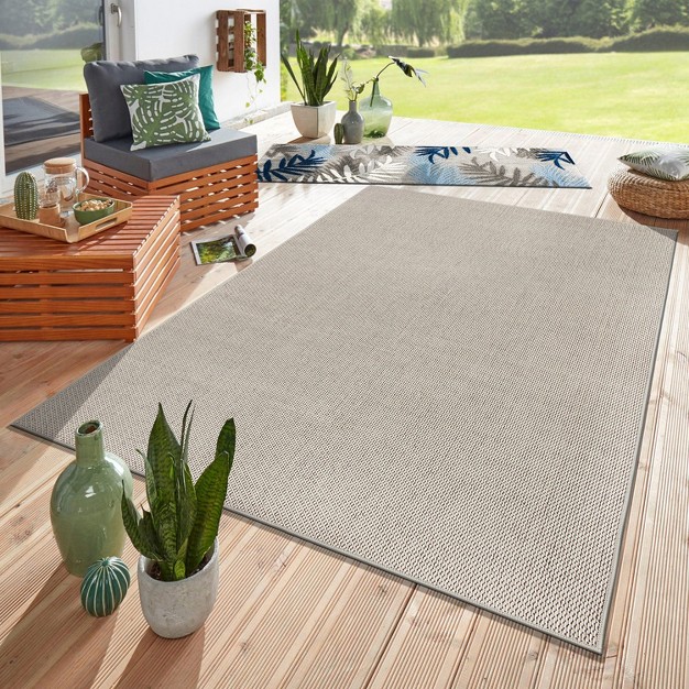 World Rug Gallery Solid Contemporary Indoor outdoor Area Rug