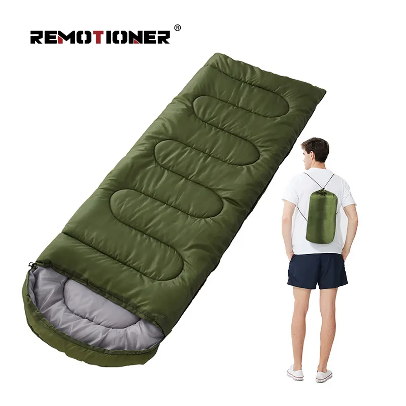 Season Hiking Camping Lightweight Backpacking Compact Camping Envelope Sleeping Bags for Adults