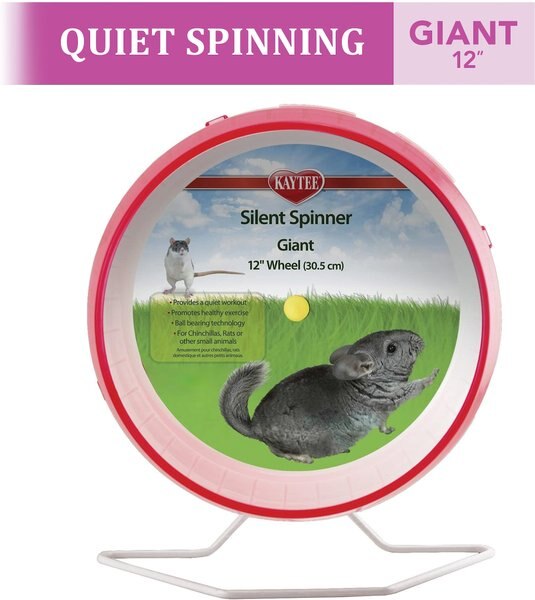 Kaytee Silent Spinner Small Animal Exercise Wheel