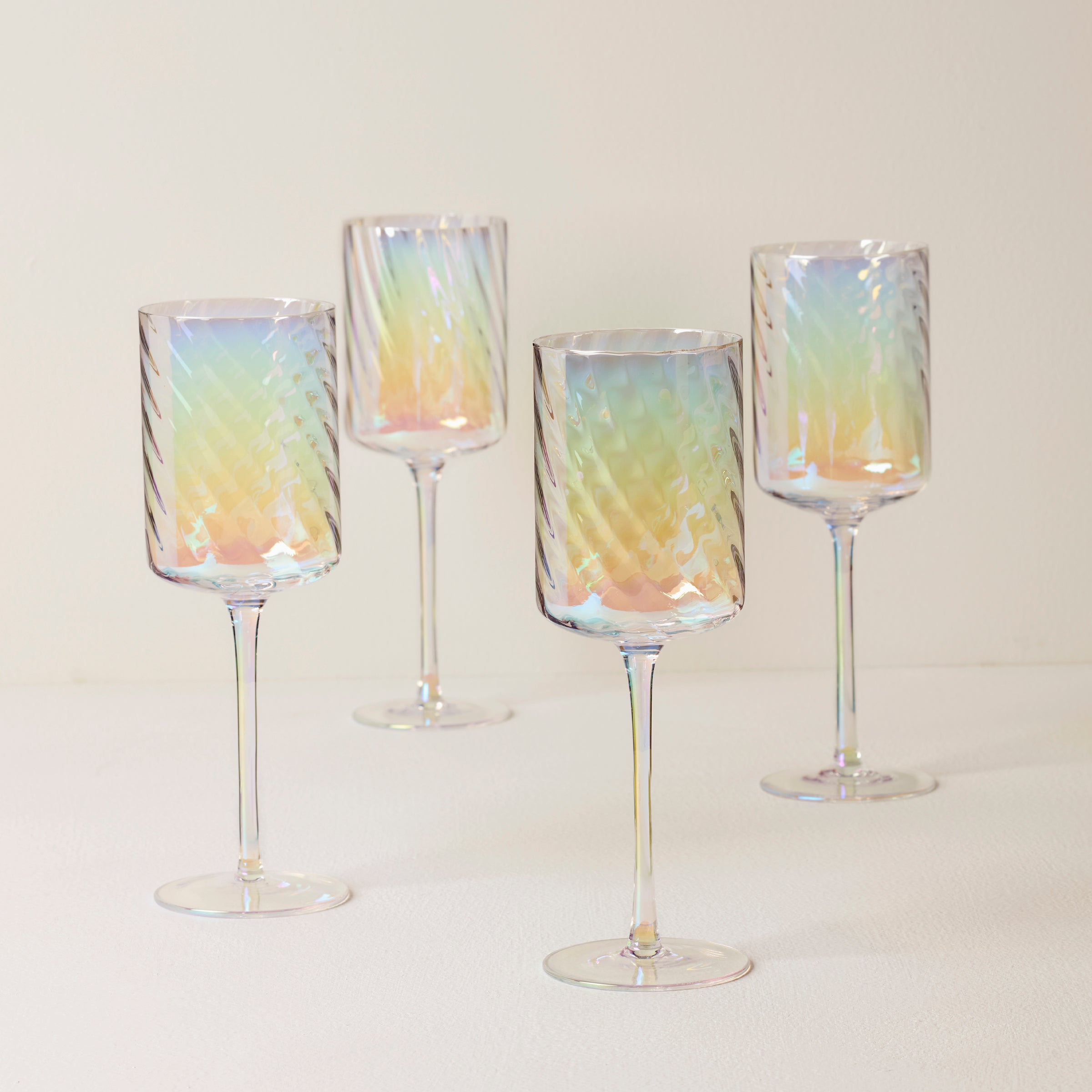 Tuscany Classics Iridescent Set of 4 - Red Wine