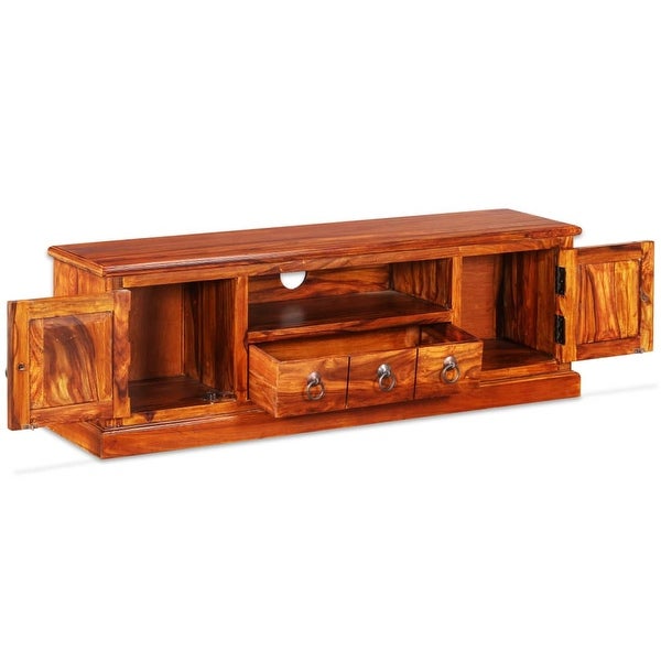 TV Stand Solid Sheesham Wood 47.2