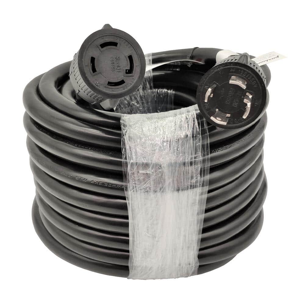 parkworld 50 ft 104 125Volt250Volt 30 Amp 4Prong NEMA L1430 Generator Power Extension Cord