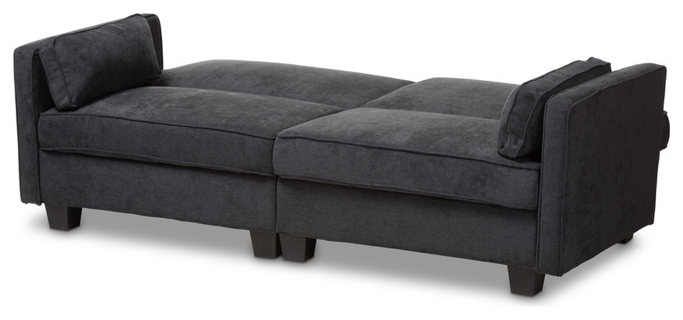 Felicity Fabric Upholstered Sleeper Sofa   Transitional   Loveseats   by HedgeApple  Houzz