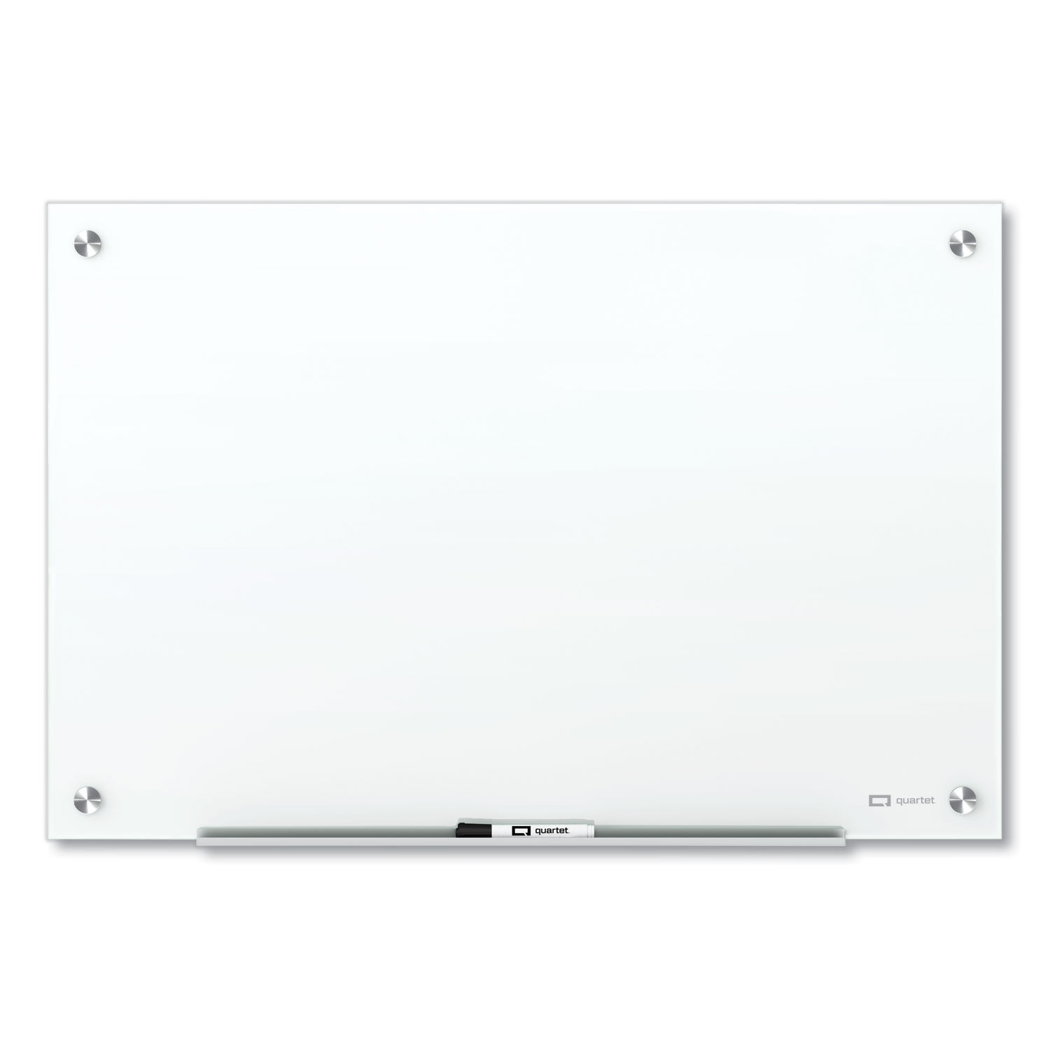 Brilliance Glass Dry-Erase Boards by Quartetandreg; QRTG27248W