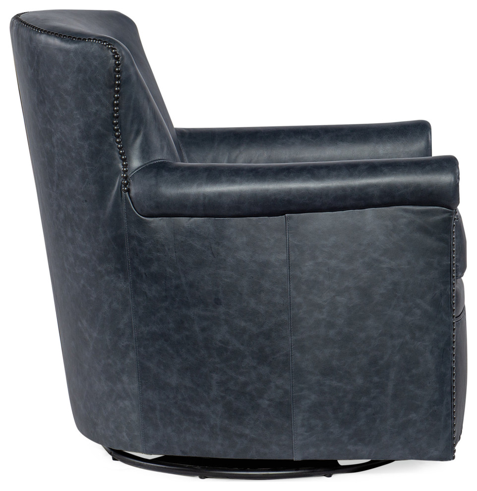 Hooker Furniture CC326 045 CC 29 quotW Leather Accent Chair   Armchairs And Accent Chairs   by Buildcom  Houzz