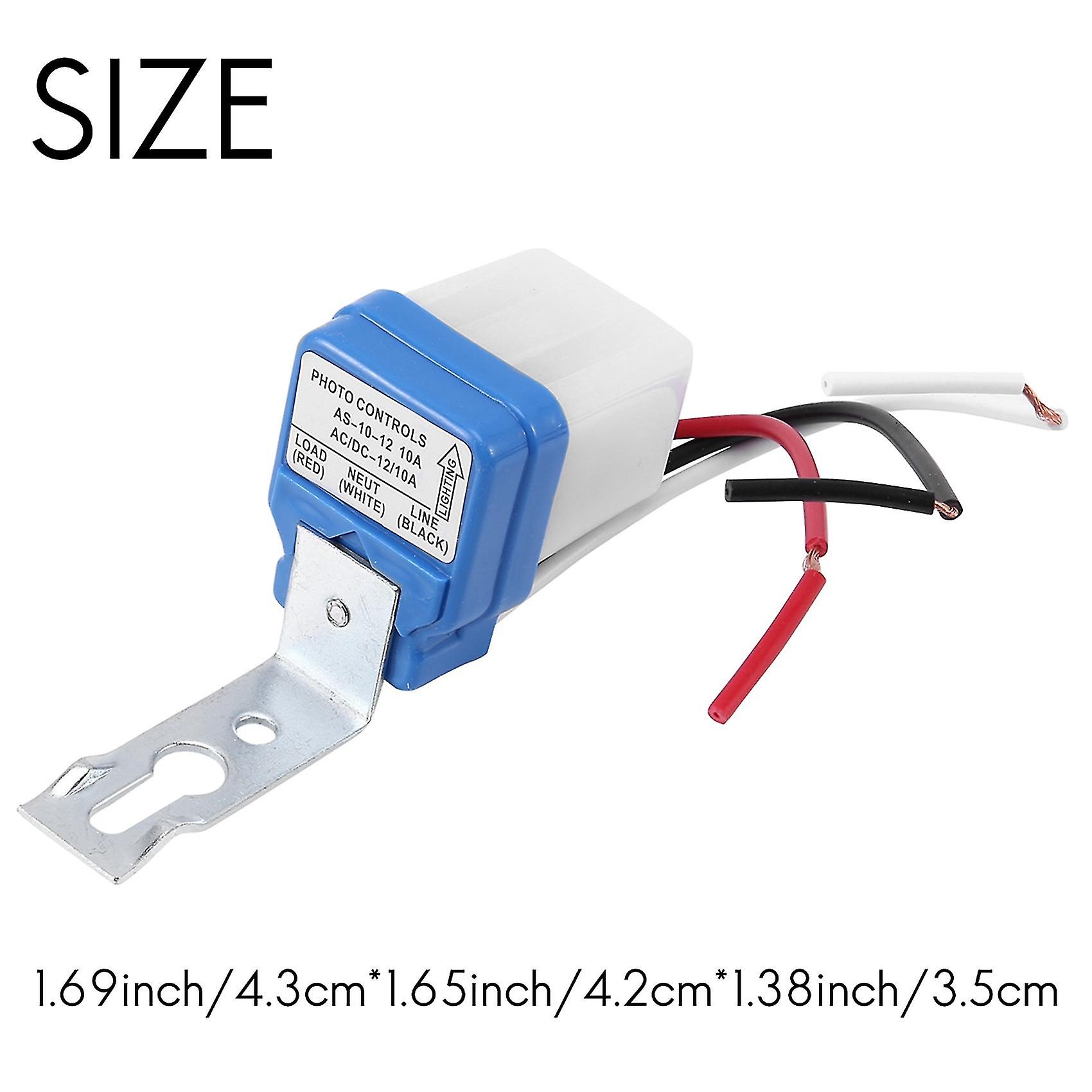 Sensor Switch Ac Dc 12v Street Lights Automatic Control Light Light Day And Night Detection Control