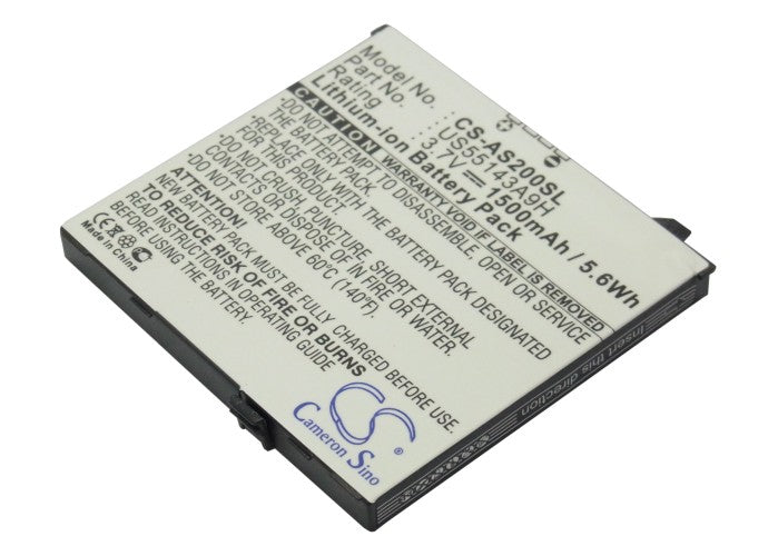 Acer F1 neoTouch S200 Newtouch S200 Replacement Battery BatteryClerkcom Mobile Phone