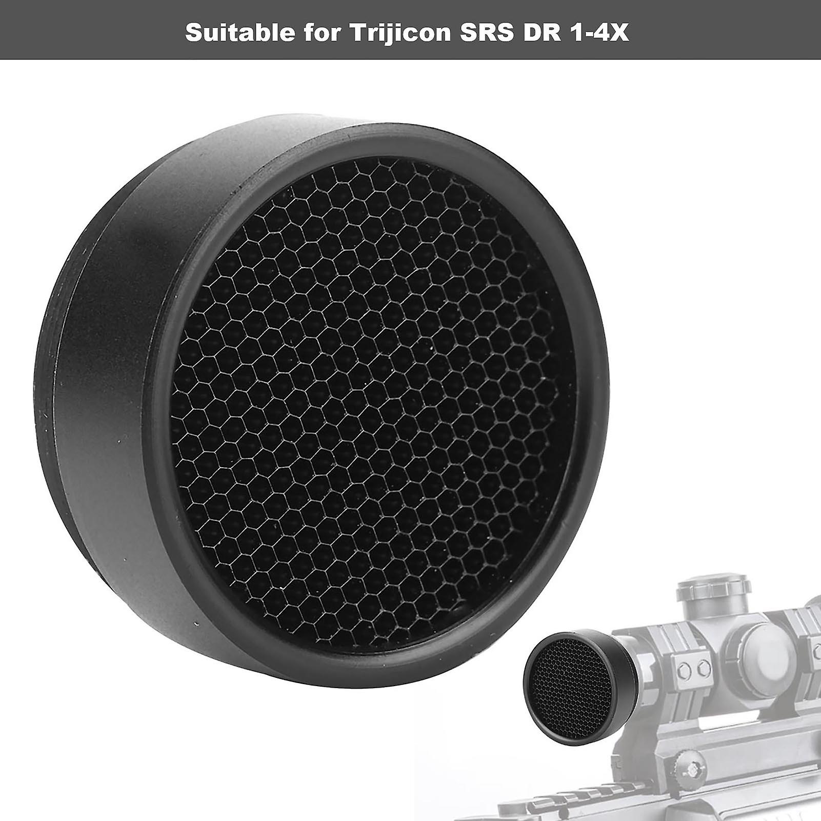 Durable Plastic Antireflection Sunshade Protective Cover For Trijicon Srs Dr 14x 45mm