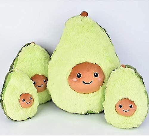 Cute Avocado Plush Toy Mini Comfort Food Pillow Plushie， Soft Fruit Stuffed Cushion Doll Bedroom Decoration Gift For Kids Friends Girls Boys Christmas