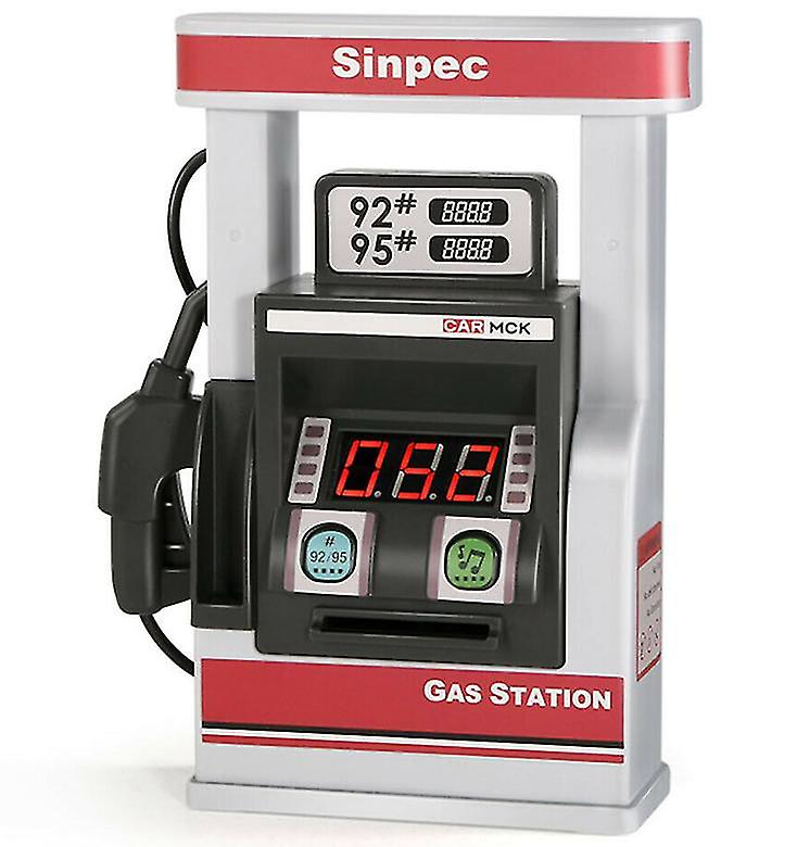 Gas Station Toy Gas Service Station Toy Simulation Gas Pump Model Early Education Toys