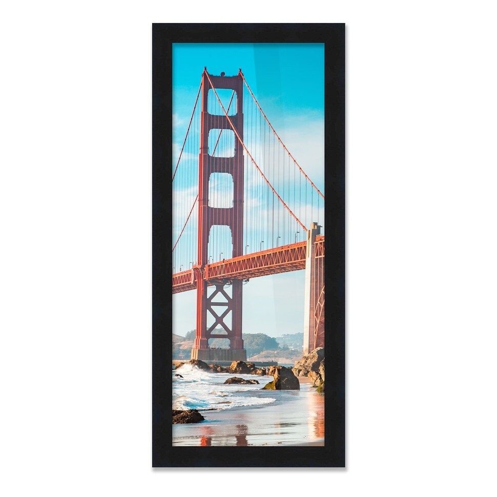 9x44 Frame Black Picture Frame   Complete Modern Photo Frame Includes