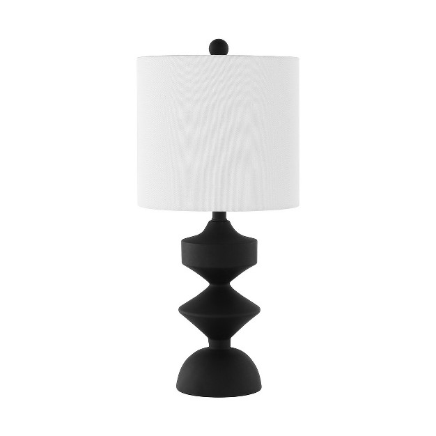 Riza 19 5 Inch Table Lamp Black Safavieh