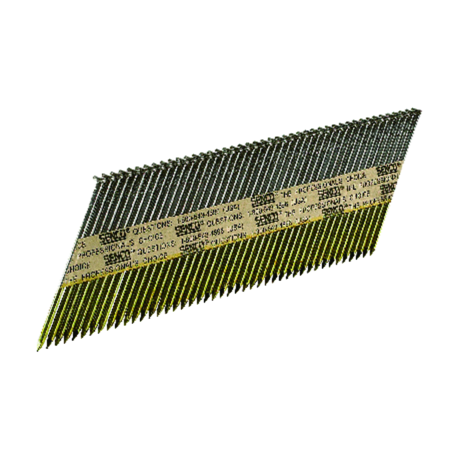 Senco 3 in. .131 Ga. Angled Strip Bright Framing Nails 34 deg 2500 pk