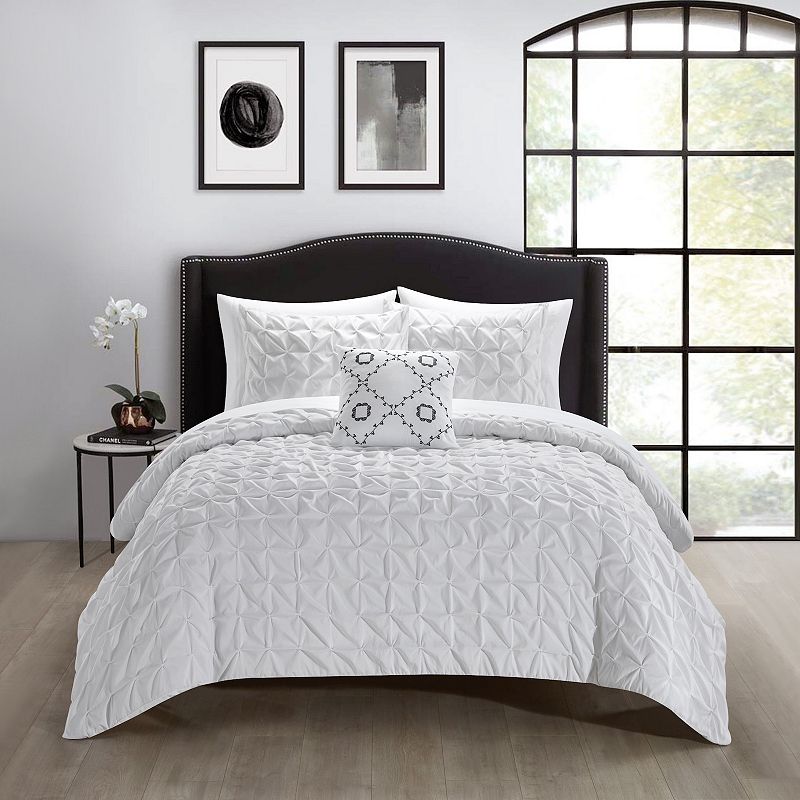 Chic Home Mercer Comforter Set with Coordinating Throw Pillows