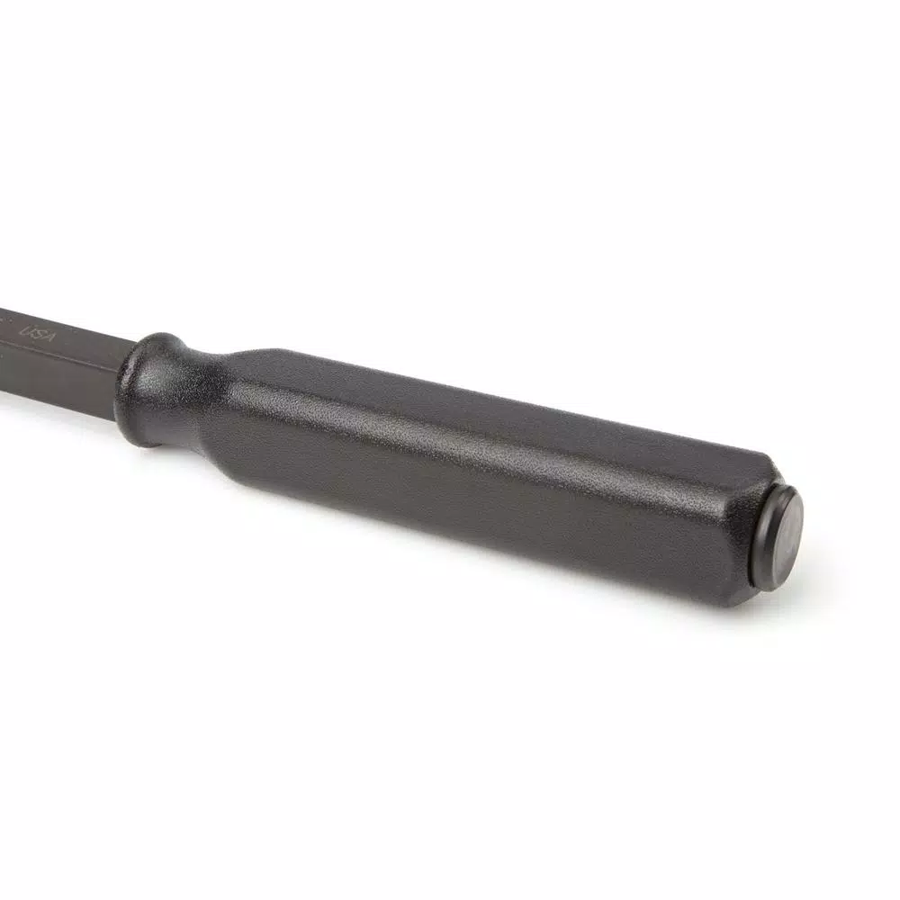 TEKTON 36 in. Angled Tip Handled Pry Bar with Striking Cap and#8211; XDC Depot