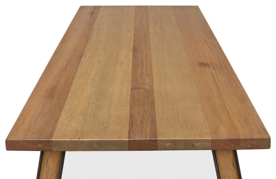 Missone Rectangle Coffee Table   Industrial   Coffee Tables   by Sideboards and Things  Houzz