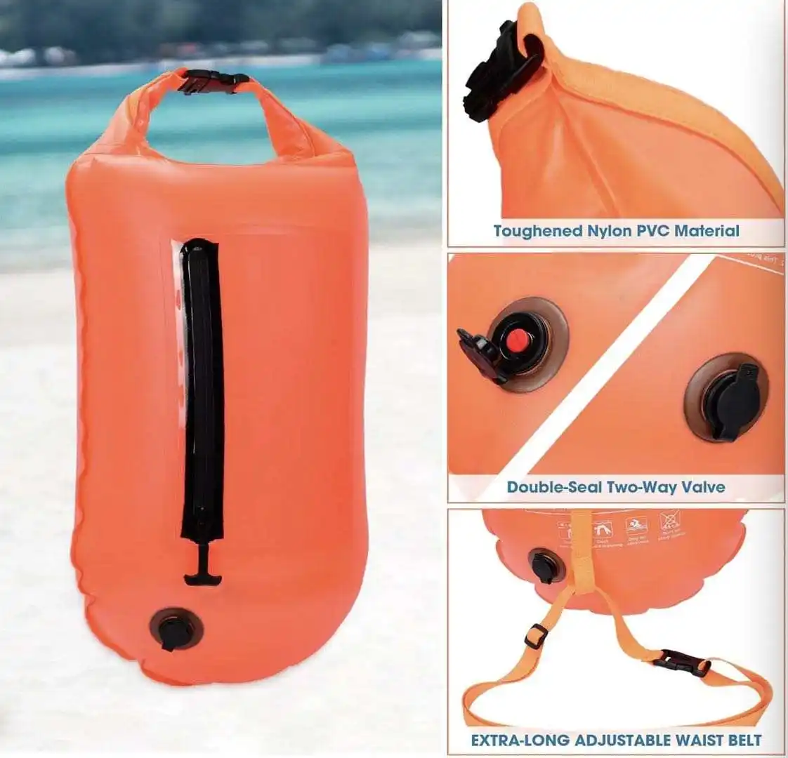 2024 Factory price summer Hot sales 20L Three in one storage swim buoy life swimming