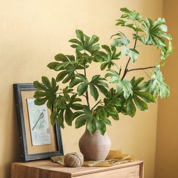 RusticReach Artificial Octagonal Foliage Branch 37.4 Tall