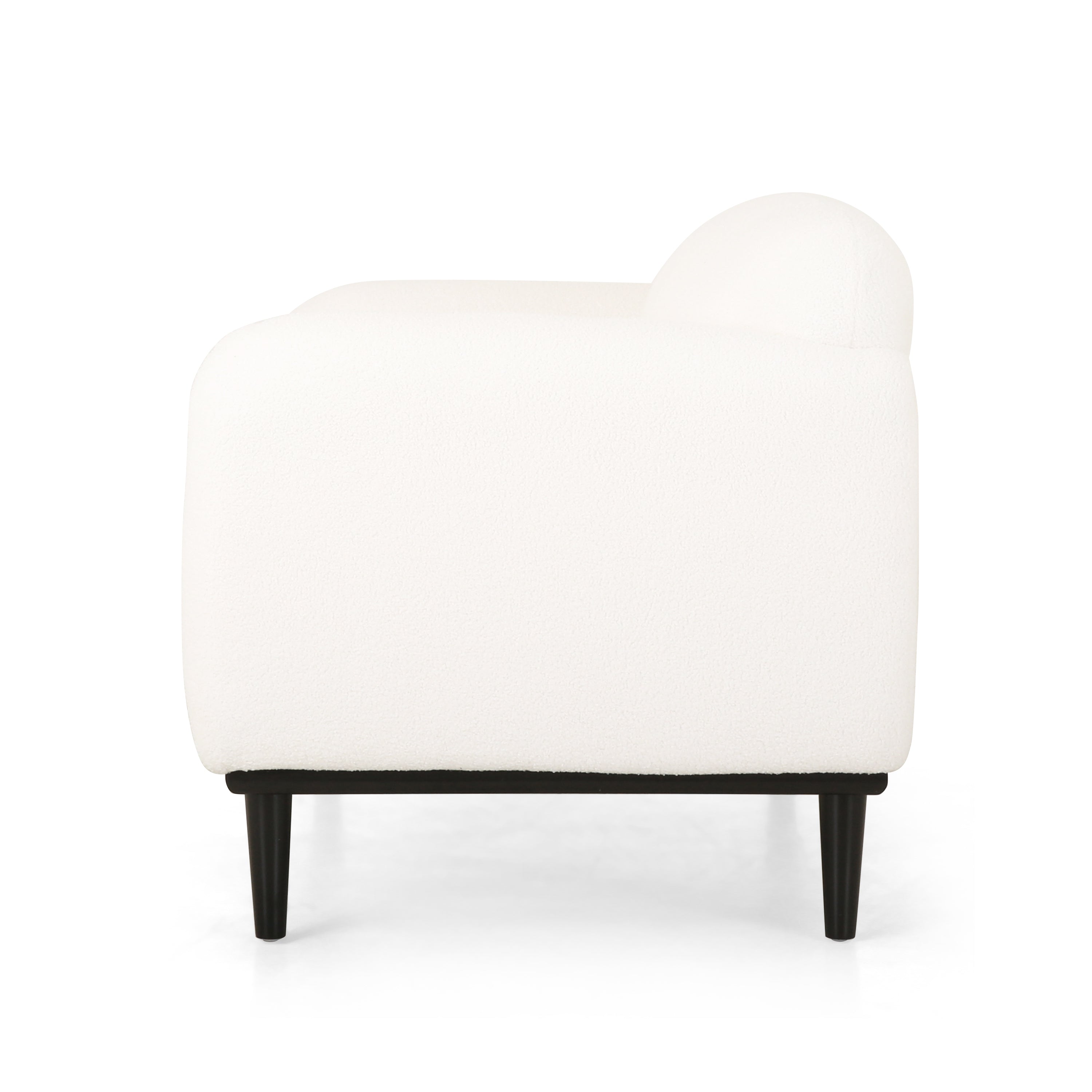 Sandee Contemporary Upholstered Loveseat