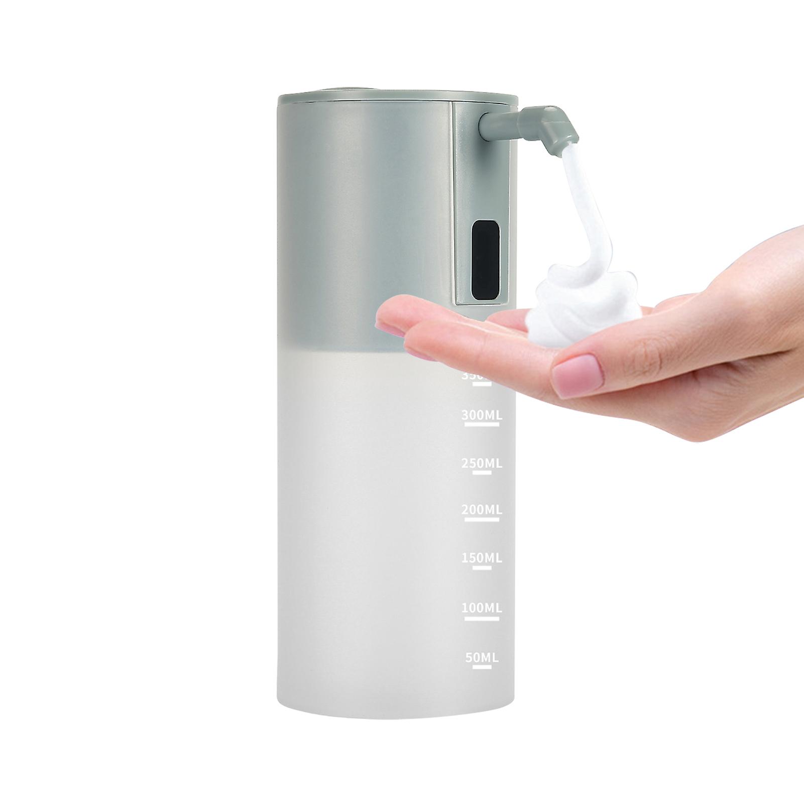 350ml Automatic Foaming Soap Dispenser Infrared Motion Sensor Touchless Foaming Soap Dispenser Battery Operated Desktop Sanitary Infrared Soap Dispens