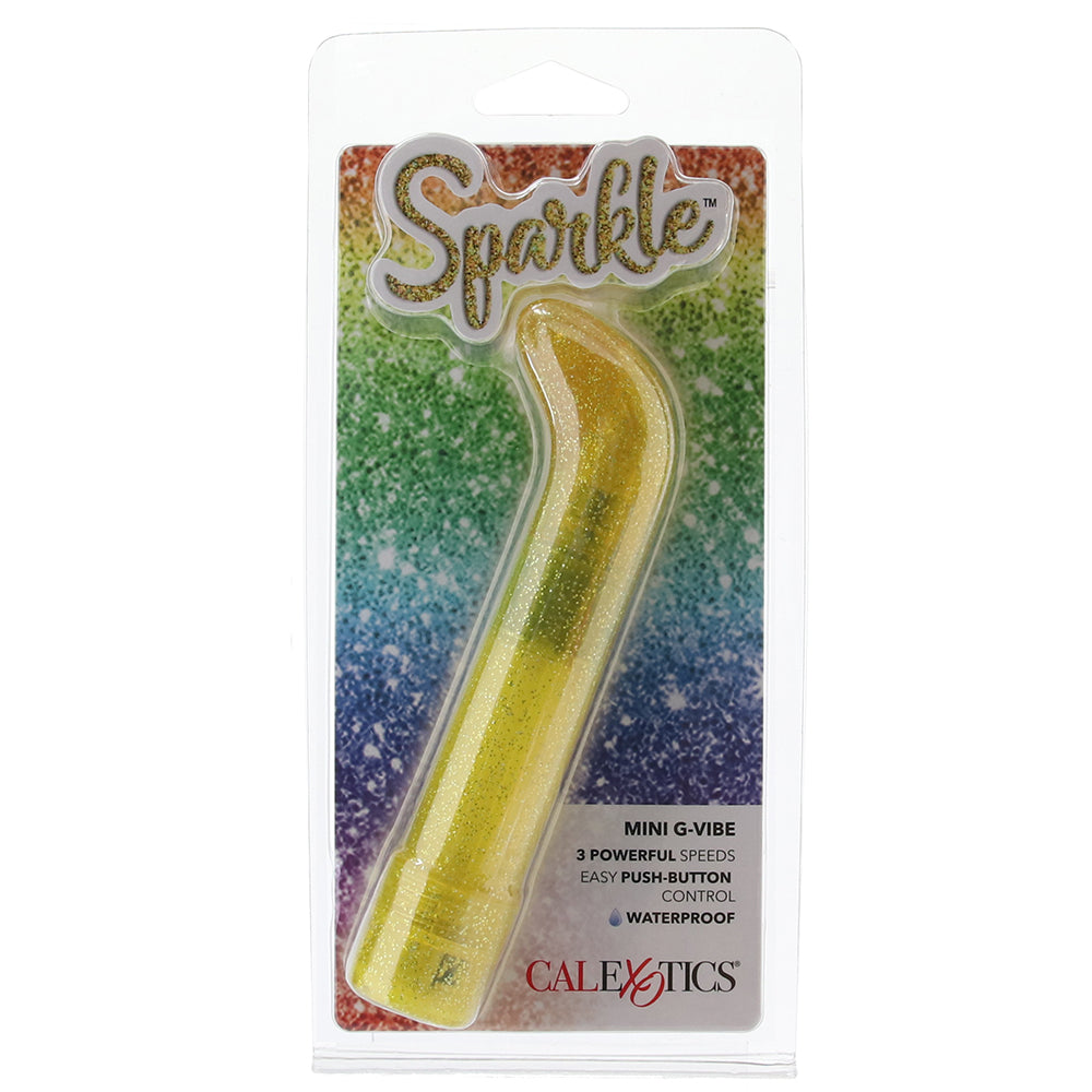 Sparkle Mini G-Vibe in Yellow