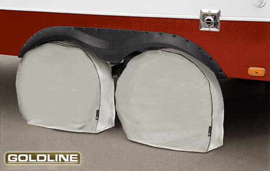 Goldline RV Wheel Covers | Fits 32