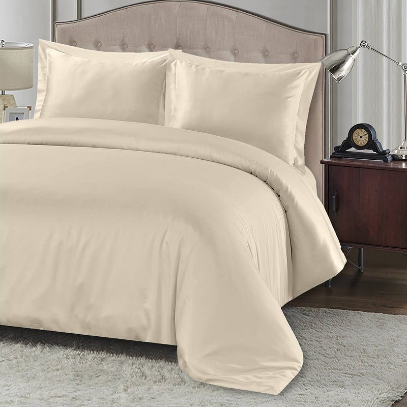 Soft Viscose Cotton 3-Piece Duvet Cover Set