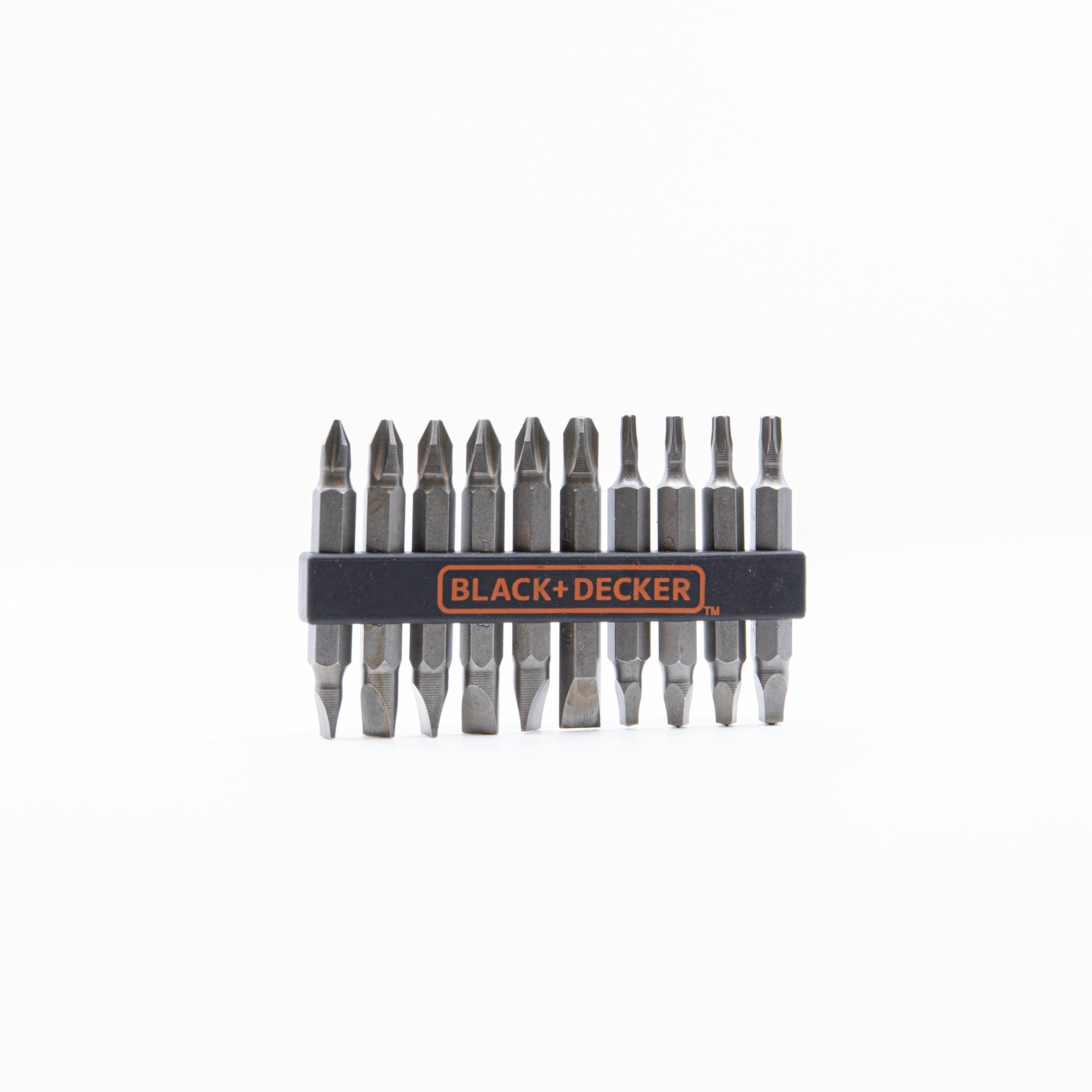 Screwdriver Bit Set, Double Ended, 10-Piece