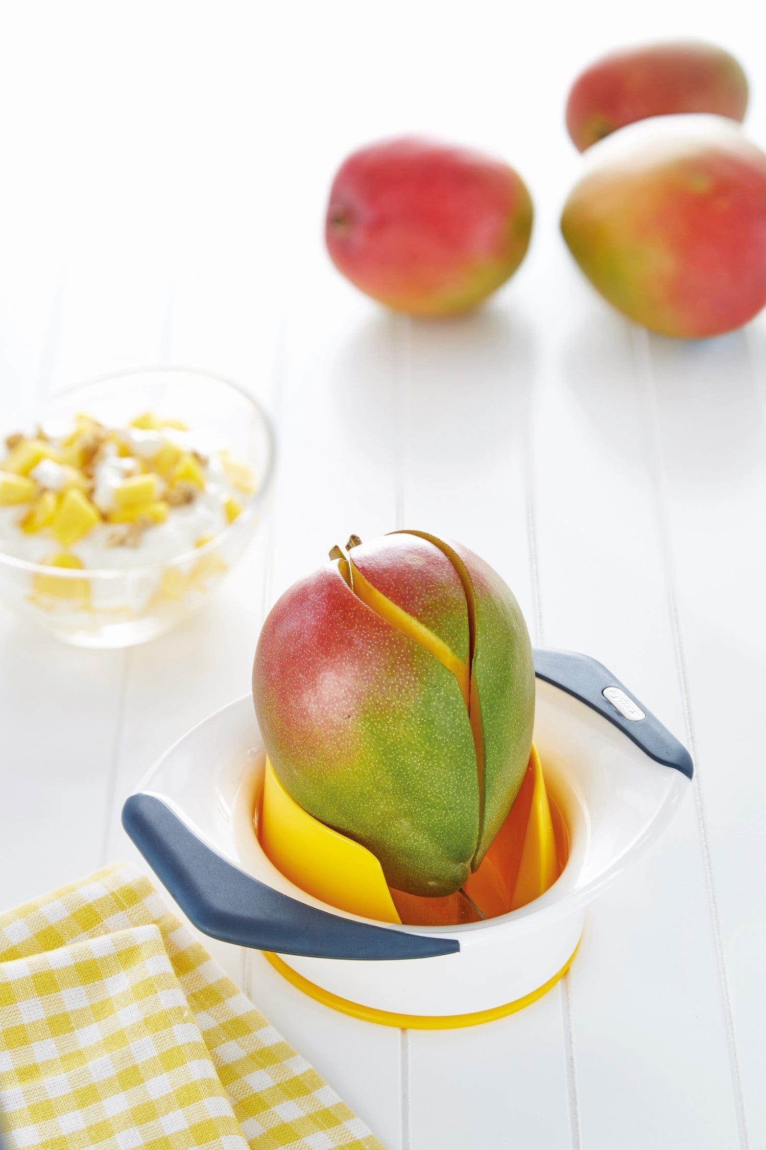 Slice & Peel 3-in-1 Mango Slicer, Peeler and Pit Remover Tool