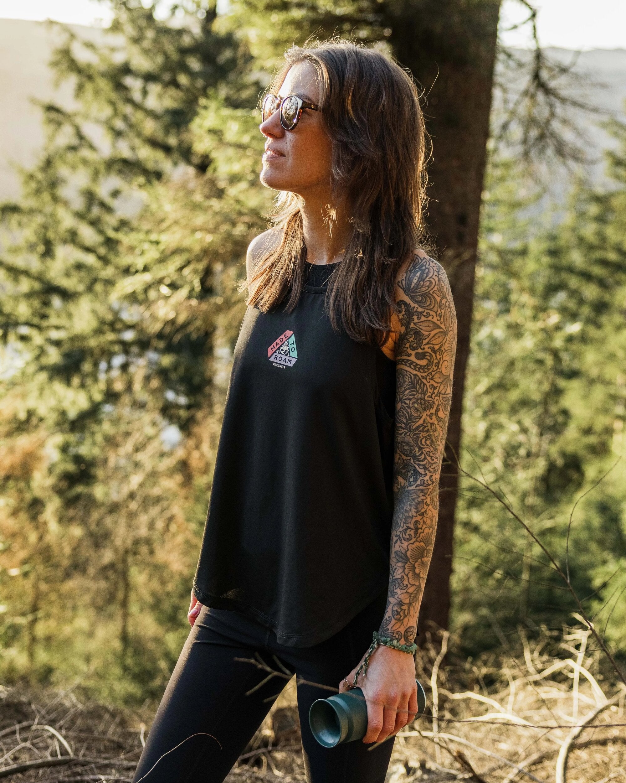 Breezy Recycled Active Vest - Black