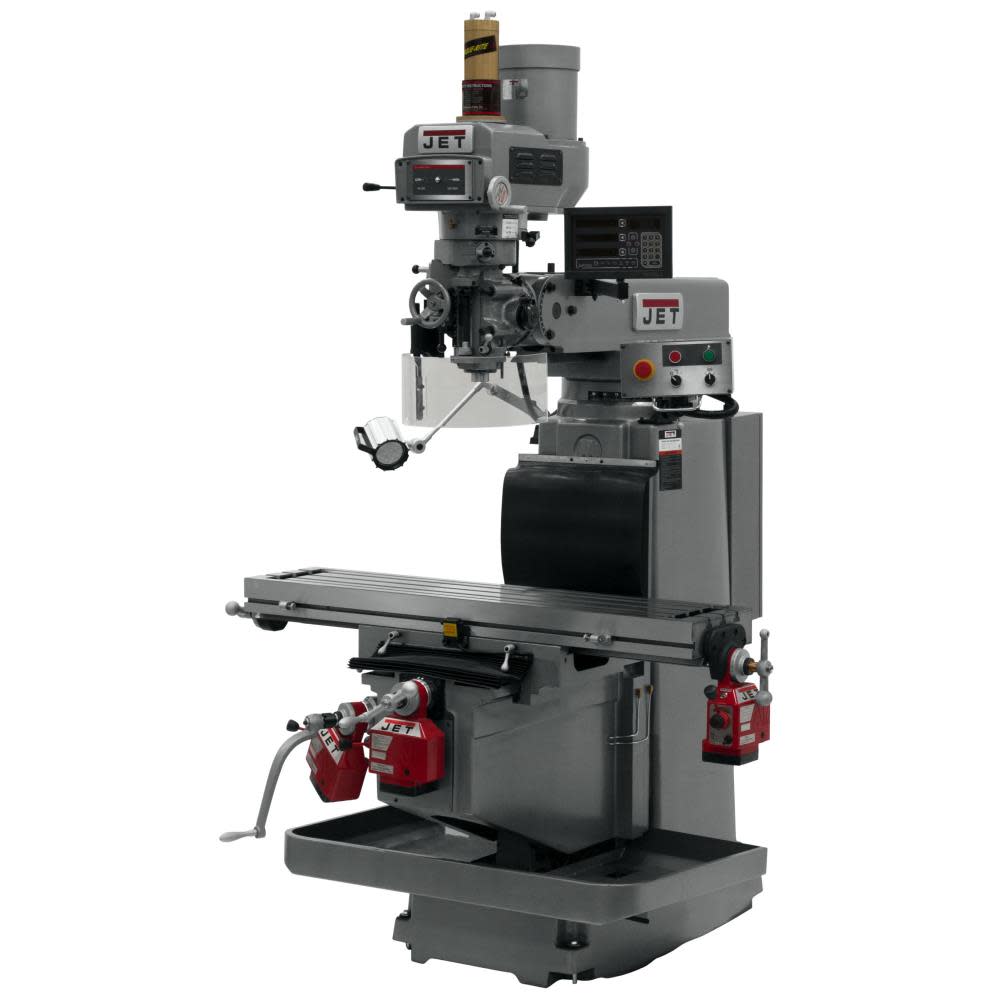 JET JTM-1254RVS DP700 3X-K XYZ PFD Vertical Milling Machine 698137 from JET