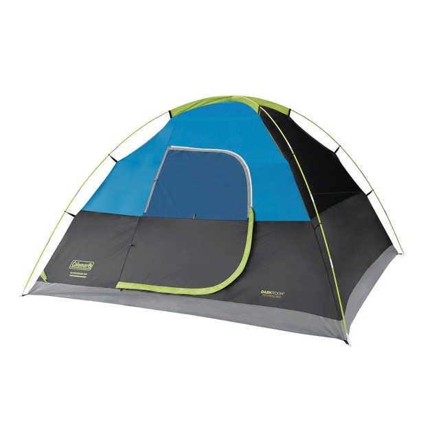 Coleman 6 person Dark Room Sundome Tent Green