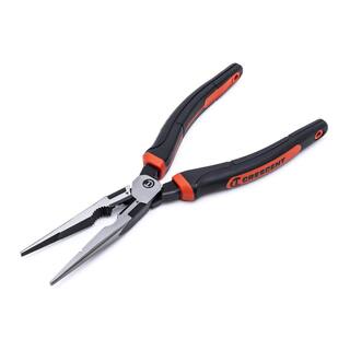 Crescent 8 in. Z2 Dual Material High Leverage Long Nose Pliers Z6548CG-06